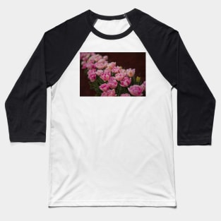 Tulips in a Row Baseball T-Shirt